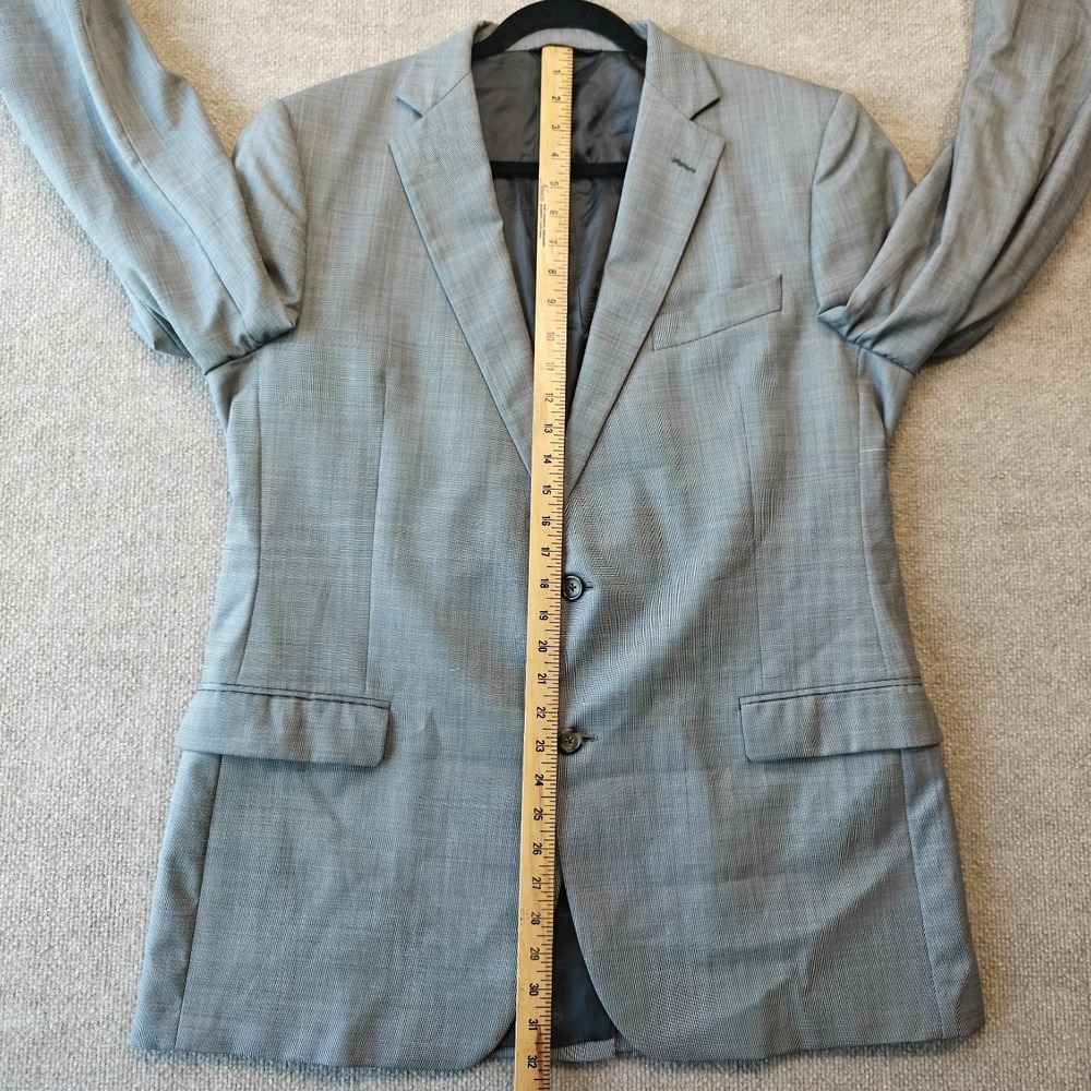 Brooks Brothers 1818 Fitzgerald Men's 44L Taupe Gray Saxxon Suit And Pants 38x32 - Picture 4 of 16